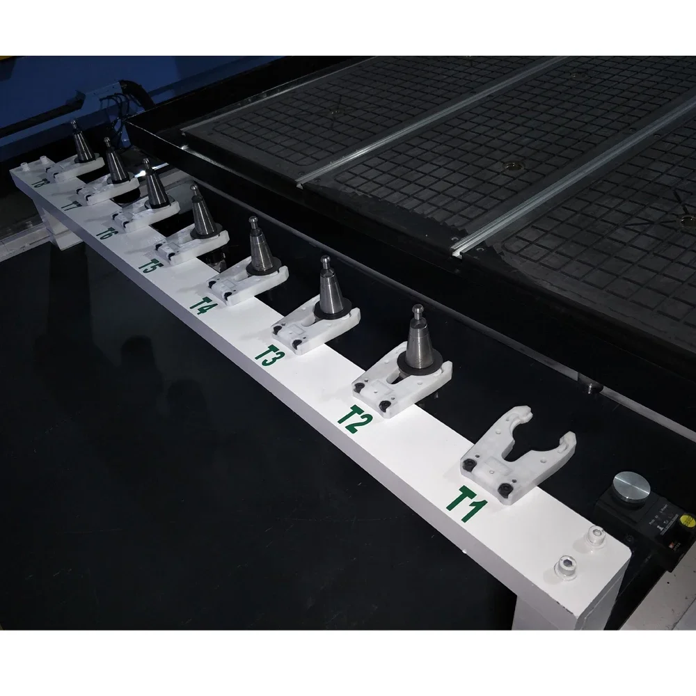 Roteador cnc atc de alumínio acrílico 1325 com 8 ferramentas trocador automático de ferramentas 1530 preço da máquina de corte artesanal de madeira - Image 6