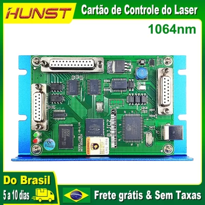 Hunst bjjcz controlador de máquina de marcação a laser cartão original FBLI-LV4 ezcad para 1064nm jpt raycus max máquina de gravação em metal