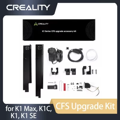 Kit de atualização Creality CFS para sistema de filamento CFS desbloquear impressão multicolorida de 20 minutos para impressoras 3D K1 Max, K1C, K1, K1 SE