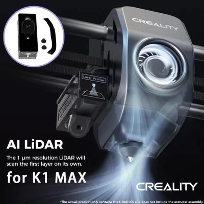 Creality original ai lifar kit para k1 max ai impressora 3d rápida primeira camada de varredura de objeto estrangeiro detecção acessórios de impressora 3d