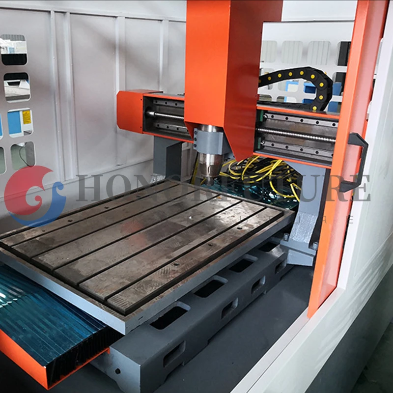 Mini fresadora CNC de metal de alta eficiência 4040 Máquina de gravação de molde de metal para venda