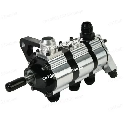 CNC Precision Billet Alumínio, Tri-Lobe, Dry Sump Oil Pump, 5 Axis Usinagem