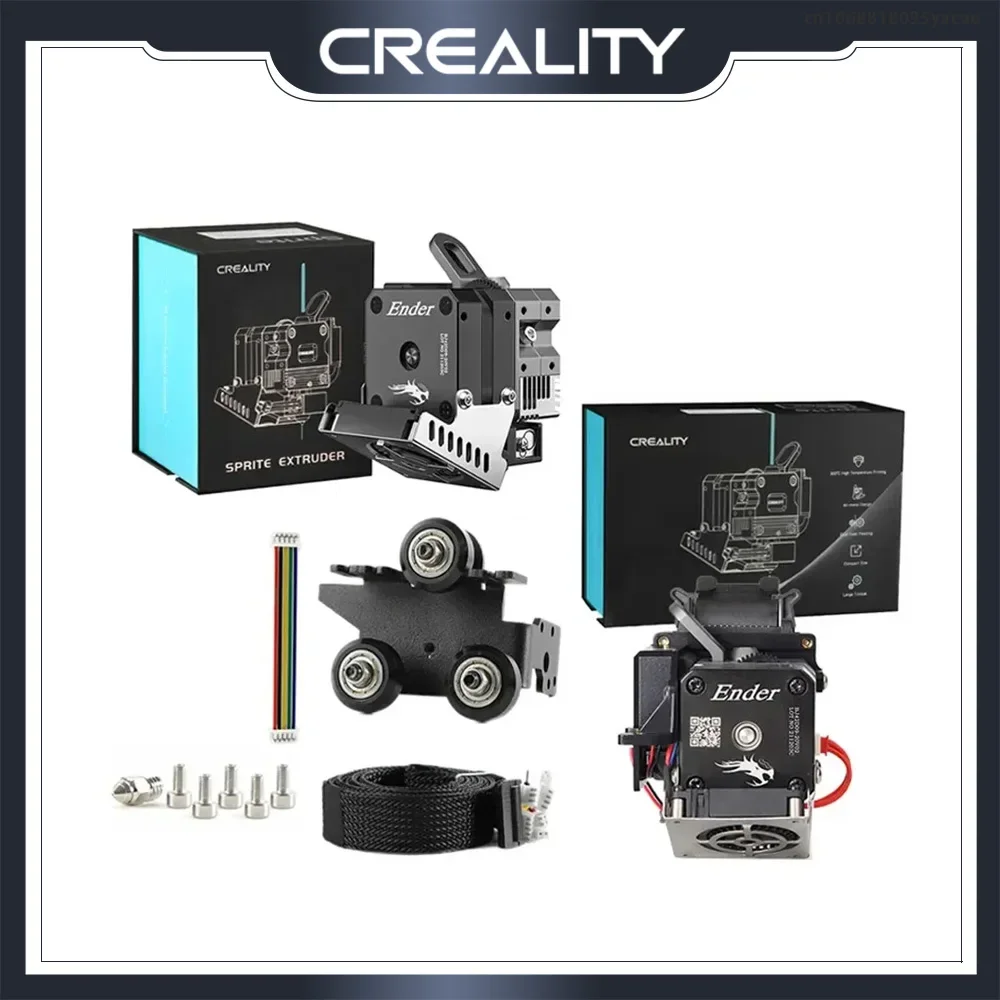 Creality-Sprite Extrusora Pro Dual Gear, Direct Drive, Ender 3, 3 Pro, 3 Max, 3 V2, Ender-3 S1, CR-10 Smart