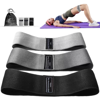 Resistência de tecido hip booty bandas glúteo coxa elástico treino bandas agachamento círculo estiramento tiras de fitness loops yoga equipamentos de ginástica