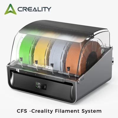 Sistema de filamento Creality Multicolor Impressão 3D Anti-idade 4 rolos Caixa de armazenamento de filamento de 1,75 mm compatível com The K2 Plus
