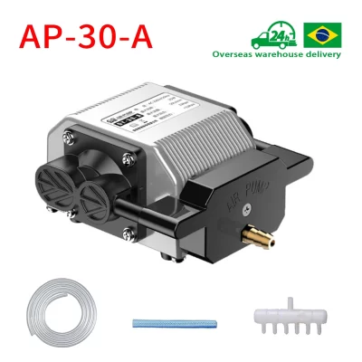Novo compressor de ar magnético elétrico para zbaitu ff80 eair máquina de corte e gravador a laser, bomba de ar, aquário e sistemas hidropônicos
