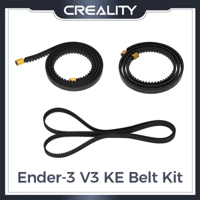 Creality original Ender-3 v3 ke conjunto de cinto de eixo x kit de cinto de eixo y cinto de anel 3 peças no total para Ender-3 v3 ke peças de impressora 3d