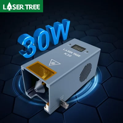 Laser tree 30w módulo de laser de potência óptica com assistência de ar 6 diodos cabeças laser para máquina gravadora cnc diy ferramentas de corte de madeira