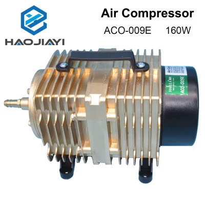 Bomba de ar magnética elétrica com compressor de ar 160W para máquina de corte e gravação a laser CO2 ACO-009E