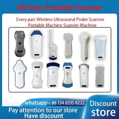 Frete grátis dhl oferece envio rápido scanner de sonda de ultrassom sem fio máquina portátil scanner de ultrassom wi-fi