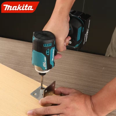 Makita DTD171 18V Brushless Impact Driver Recarregável Chave de fenda Brocas Ferramentas elétricas sem fio