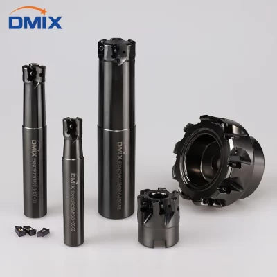 DMIX EXN03R Barra de fresa LNMU0303 Suporte de ferramenta de inserção dupla face de alimentação rápida