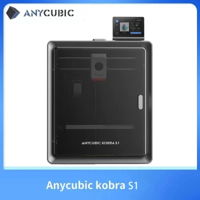 Anycubic Kobra S1 Impressora 3D multicolorida Núcleo de alta precisão XY Estrutura estável Ultra silenciosa Velocidade máxima 600 mm/s Impressora 3D