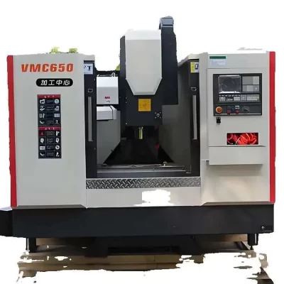 VMC Hine Vmc650 CNC Milg Vertical Hining Center com Fanuc ou sistema de controle fabricado na China