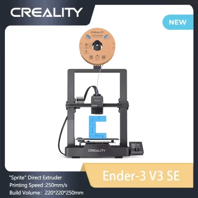Creality original Ender-3 v3 se impressora 3d sprite extrusão direta 250 mm/s velocidade de impressão mais rápida dupla eixo z display iu cr toque