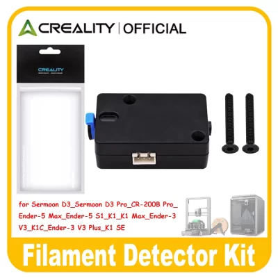 Creality k1/k1 max kit de sensor de esgotamento de filamento para impressora 3d Ender-3 v3/v3 plus/Ender-5 s1/CR-200B pro kit detector de filamento