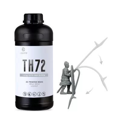 Resina uv resistente duradouro da impressora 3d da resina de resione th72 1k 3d para a resina 3d do fotopolímero da resina do fotão de elegoo anycúbico
