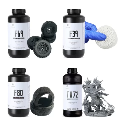 Resione-Impressora Fotopolímero Flexível Resina, Elegoo Anycubic LCD, DLP, SLA, Impressora 3D, 1kg
