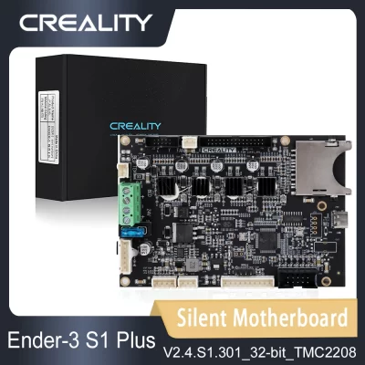Creality original Ender-3 s1 plus placa-mãe silenciosa v2.4.s1.301 32 bits tmc2208_f401rct6 atualização impressão silenciosa