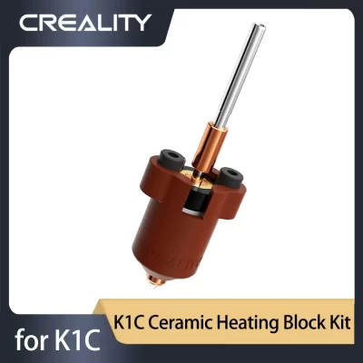 CRIALIDADE-Kit bloco de aquecimento cerâmico, bocal de troca rápida, resistência a altas temperaturas, peças de impressora 3D, K1C original, 300 ° C