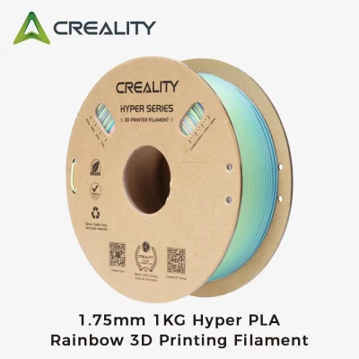 Creality colorido gradiente hyper pla arco-íris filamento 1.75mm 1kg impressão de alta velocidade filamentos pla materiais pritner 3d