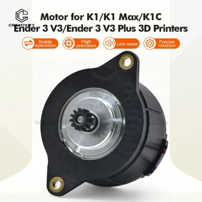 Extrusora K1 ,K1 SE Stepping Motor 1.8 Graus Press12 Dente Engrenagem Circular Stepper Motor para K1 Max K1C Ender 3 V3/V3 Plus Impressora 3D