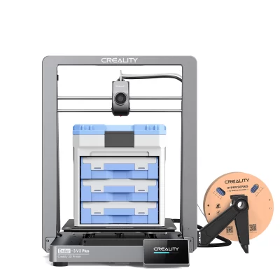 Creality Ender 3 V3 Plus Impressora 3D Core XZ Sistema 600 mm/S Extrusora Filamento carga automática Nivelamento automático