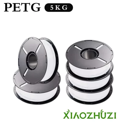 Consumíveis de impressão 3D Xiaozhuzi-consumíveis petg adequados para impressoras 3D Bambu Lab, Creality , Anycúbico consumíveis de 1,75 mm materiais de impressão 3D de alta tenacidade e impressão rápida