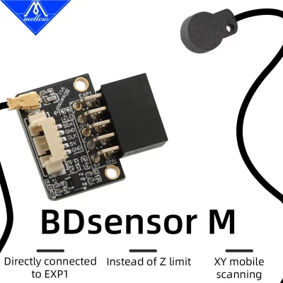 Mellow BDSENSOR M para impressora 3D Marlin / Klipper DIY EDDY Z Kits de sonda de nivelamento automático Voron VzBoT Blv