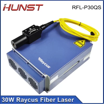Hunst RFL-P20QS/30qs raycus 20w 30w q-switched fonte de laser de fibra de pulso módulo 1064nm para marcação de metal e máquina de gravura