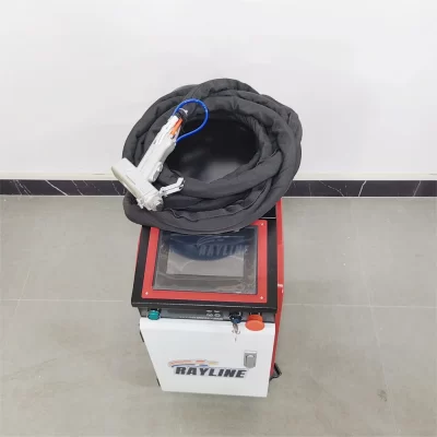 4 in 1 Mini Water Cooled Handheld Fiber Laser Welding Machine 60kg Welding/Cleaning/ Cutting LASER MACHIN for aluminum copper