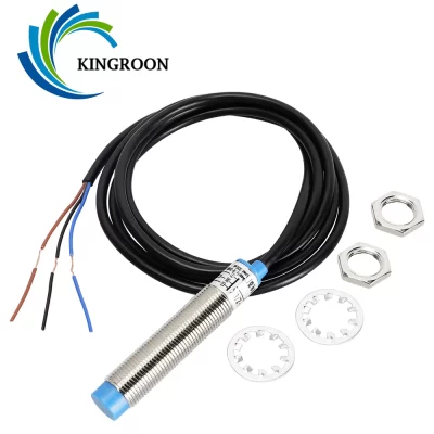 Kingroon LJ12A3-4-ZBX sensor de proximidade indutivo dc5v 3 fios 2mm para impressora 3d z sonda auto cama nivelamento cr10 ender3