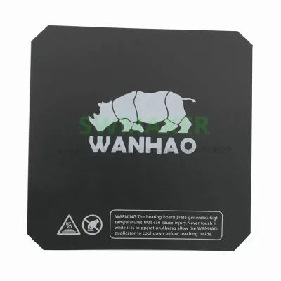 1 peça 220x220mm wanhao i3 v2.1 peças sobressalentes de impressora 3d impressão adesivo de cama aquecida semelhante com placa aquecida buildtak i3