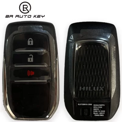Fob chave remoto esperto para Toyota Hilux SRV, botão do OEM 3, 4X4 2014-2018, chave inteligente, genuíno 312, 314MHz, 433MHz, identificação H, BM1EW, BM1ET, OEM