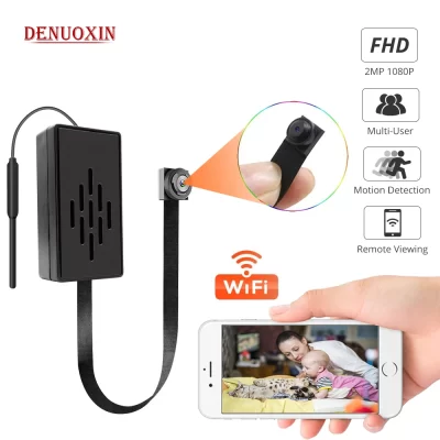 Hd 1080p diy portátil 4k wifi ip mini câmera detecção de movimento visão remota p2p sem fio micro filmadora gravação loop com batt
