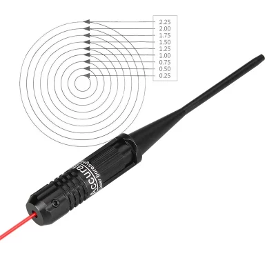 PPT Laser Bore Sight Collimator Laser Pointer, comprimento de onda 635-655nm, apto para 0, 22-0, 5 revólveres, Riflescope, caça tática, Gs20-0036