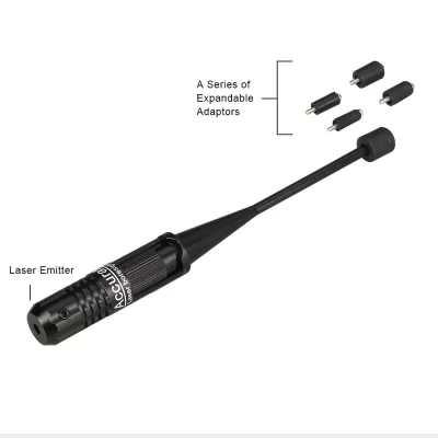 PPT Tactical Red Dot Laser Bore Laser, 5 Caliber Rifle, bateria do colimador, novo estilo, gz200036, o melhor negócio