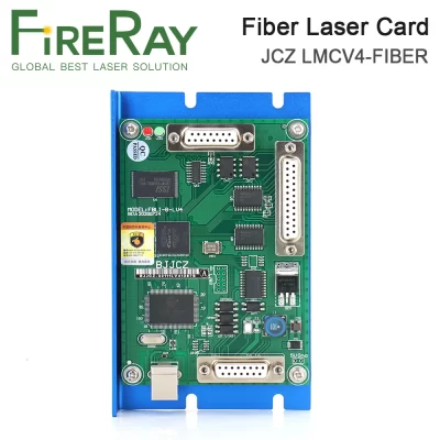 Cartão de controle de marcação a laser de fibra original bjjcz JCZ-LMCV4-FIBER ezcard 32/64 sistema para máquina de marcação de fibra ipg raycus max