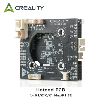 Creality atualização hotend pcb para impressoras 3d k1/k1c/k1 max/k1 se placa adaptadora de bico para nova versão kit de bloco de aquecimento cerâmico
