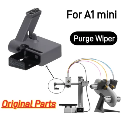 Para impressora 3d de laboratórioambu a1 mini componente de distribuição de limpador de purga coletar e limpar materiais de resíduos para peças de impressora mini 3d a1