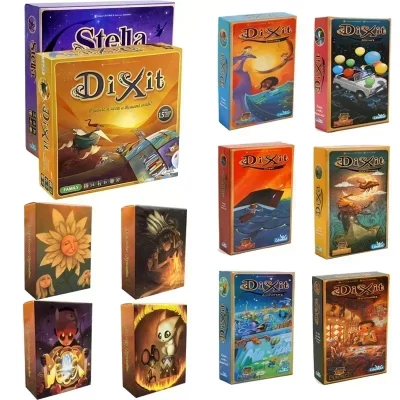 Dixit Stella Univerus Jogo de tabuleiro em inglês Dixit Expansão Viagem Harmônias Daydreams Cartão Amigos Família Jantar Festa Jogo de tabuleiro