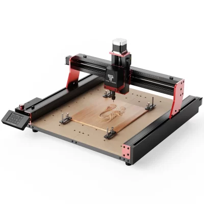 Duas tress ttc450 pro cnc gravador máquina de corte escultura a laser grbl 4 eixos com controlador offline fresagem corte gravura