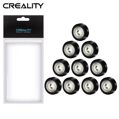 Creality-Polia Oficial POM Roda De Plástico, Ender 3, impressora 3D, 625zz Rolamento Linear, Ender 3, CR-10, CR-10S