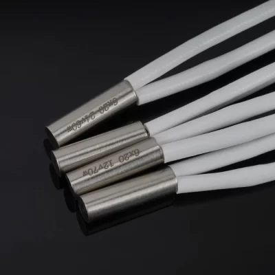 Kingroon 24/12v 60w 70w 80w cartucho aquecedor 6*20mm 1m tubo de aquecimento rápido de alta temperatura para impressora 3d e3d v6 vulcão hotend