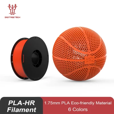 BIQU 1kg Filamento PLA-HR 1.75mm PLA Material ecológico pode imprimir basquete para Ender 3 Todas as impressoras 3D FDM