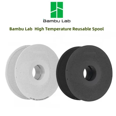 Para impressora 3D Bambu Lab Rack de material de alta temperatura Compatibilidade de filamento de carretel reutilizável: ABS, ASA, PA6-GF, ABS-GF, PAHT-CF