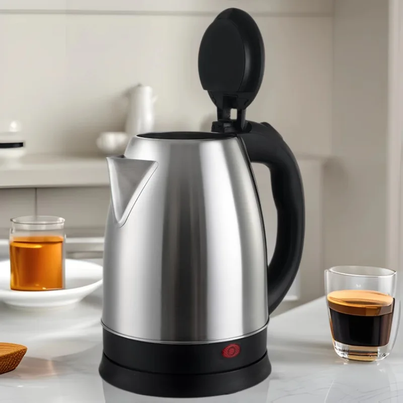 Chaleira elétrica de viagem, chá, café, 2l, aço inoxidável, portátil, caldeira de água, para hotel, família, viagem, cozinha, chaleira inteligente - Image 4