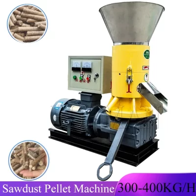 Moinho elétrico de pelota de madeira que faz a máquina granulador de biomassa máquina de produção de pelota de madeira de pinho