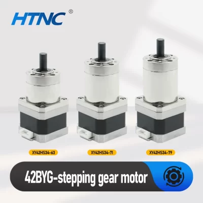 Motor de passo nema 17 42hs34 com relação redutora 3.7 14 51 torque externo máximo 5nm dc 9-20v 1,5a para impressora 3d cnc coletor ufo