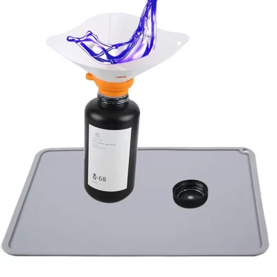 Tapete de tapa de silicone 410x310mm, limpeza ou transferência de resina para proteger a superfície do trabalho para acessórios de impressora 3D Photon S DLP SLA LCD
